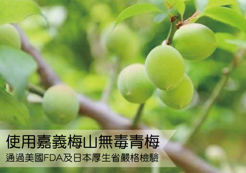清淨生活酵素話梅使用原料